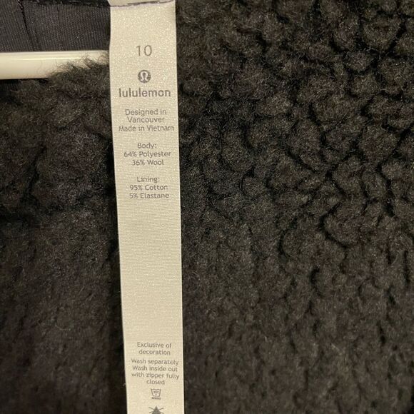 NWT Lululemon Wool Whenever Crew - Picture 5 of 9